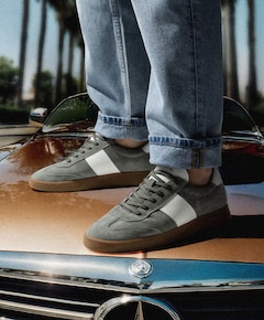 Zack sue LTHR heren sneakers groen