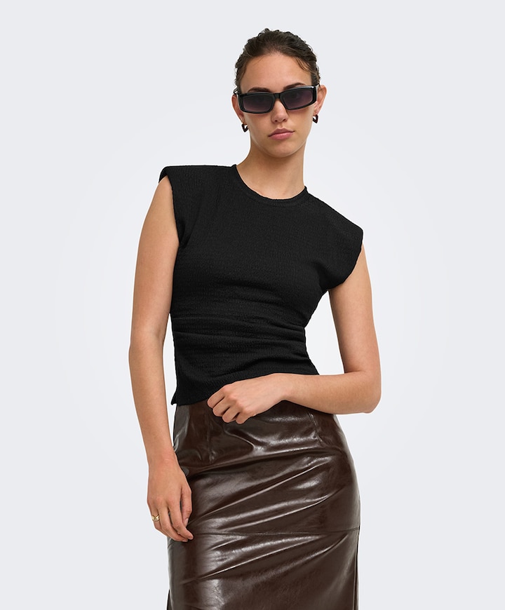Dames top zwart