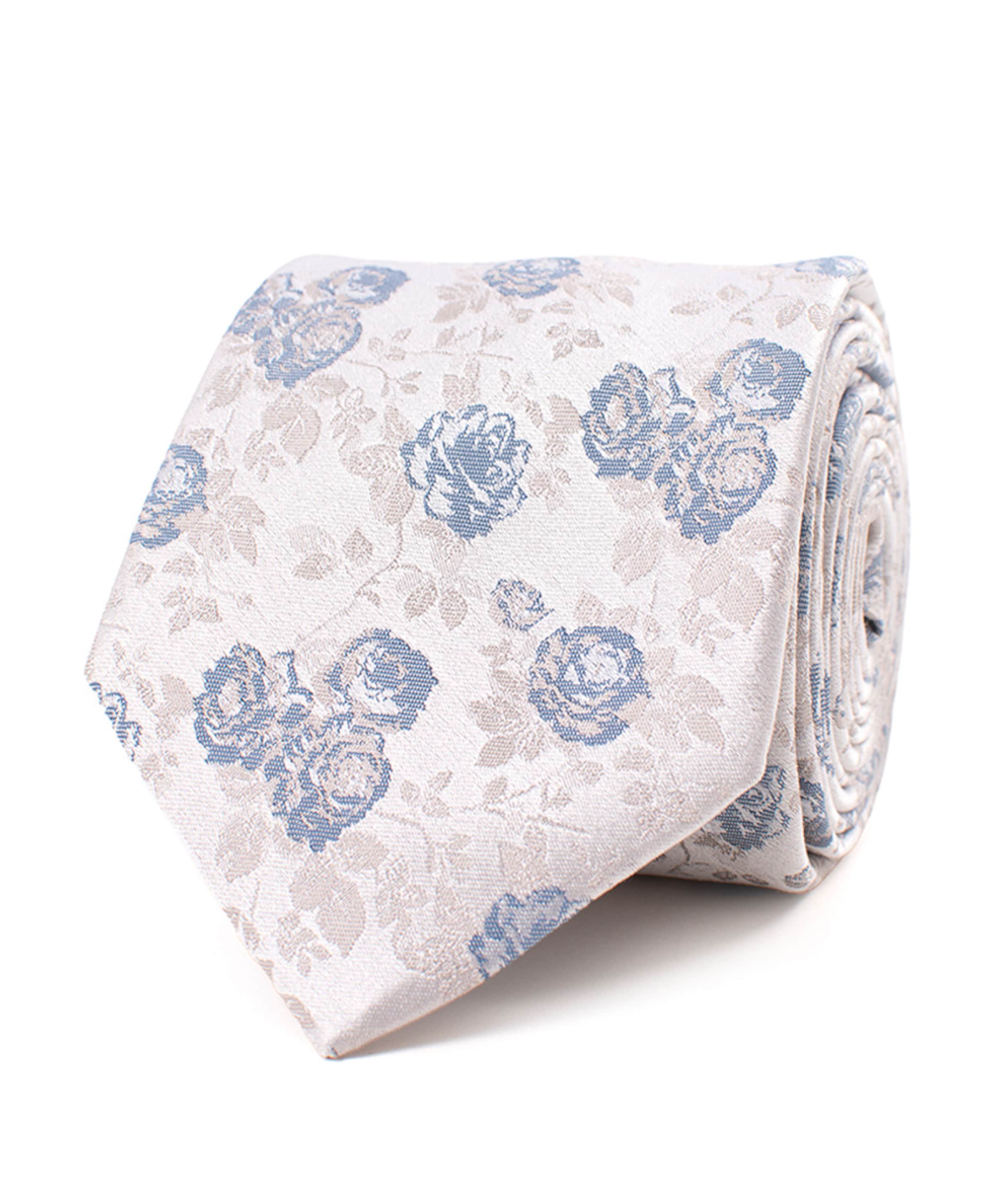 Heren stropdas blauw