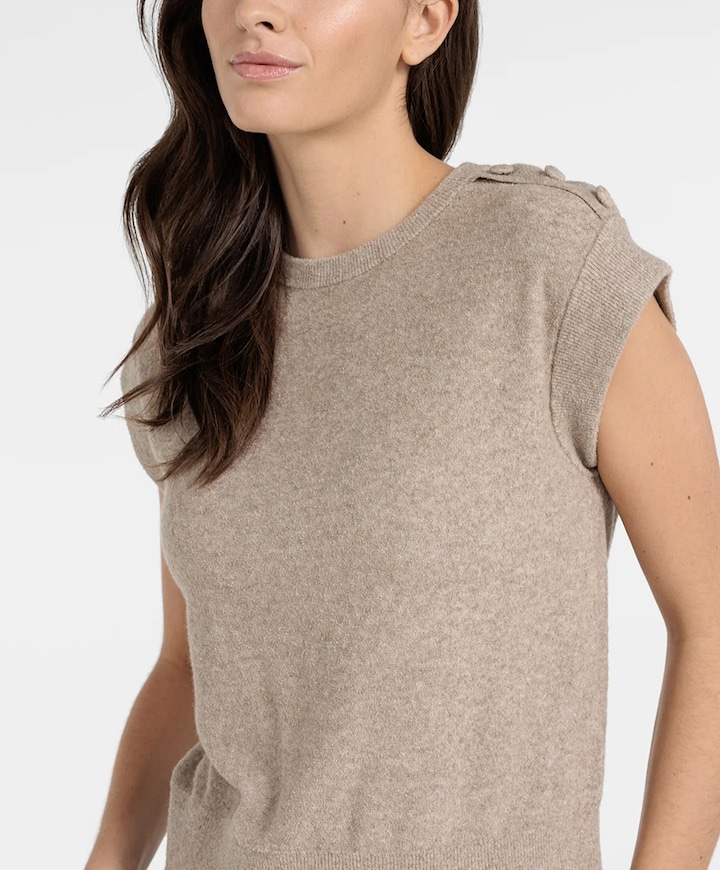 Dames trui beige