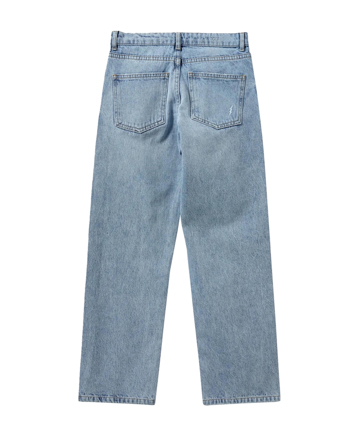 MELIKASY LOW WAIST jeans blauw