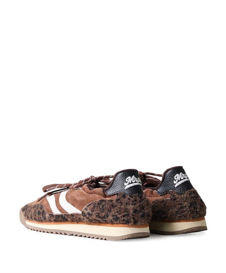 dames sneakers bruin