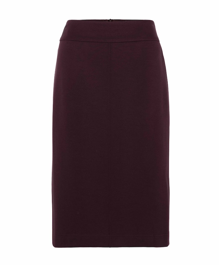Dames rok bordeaux