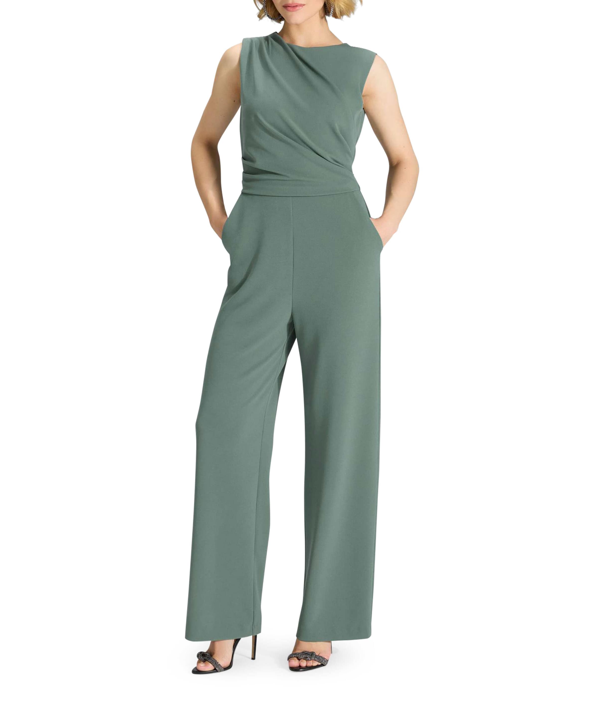 dames jumpsuit groen