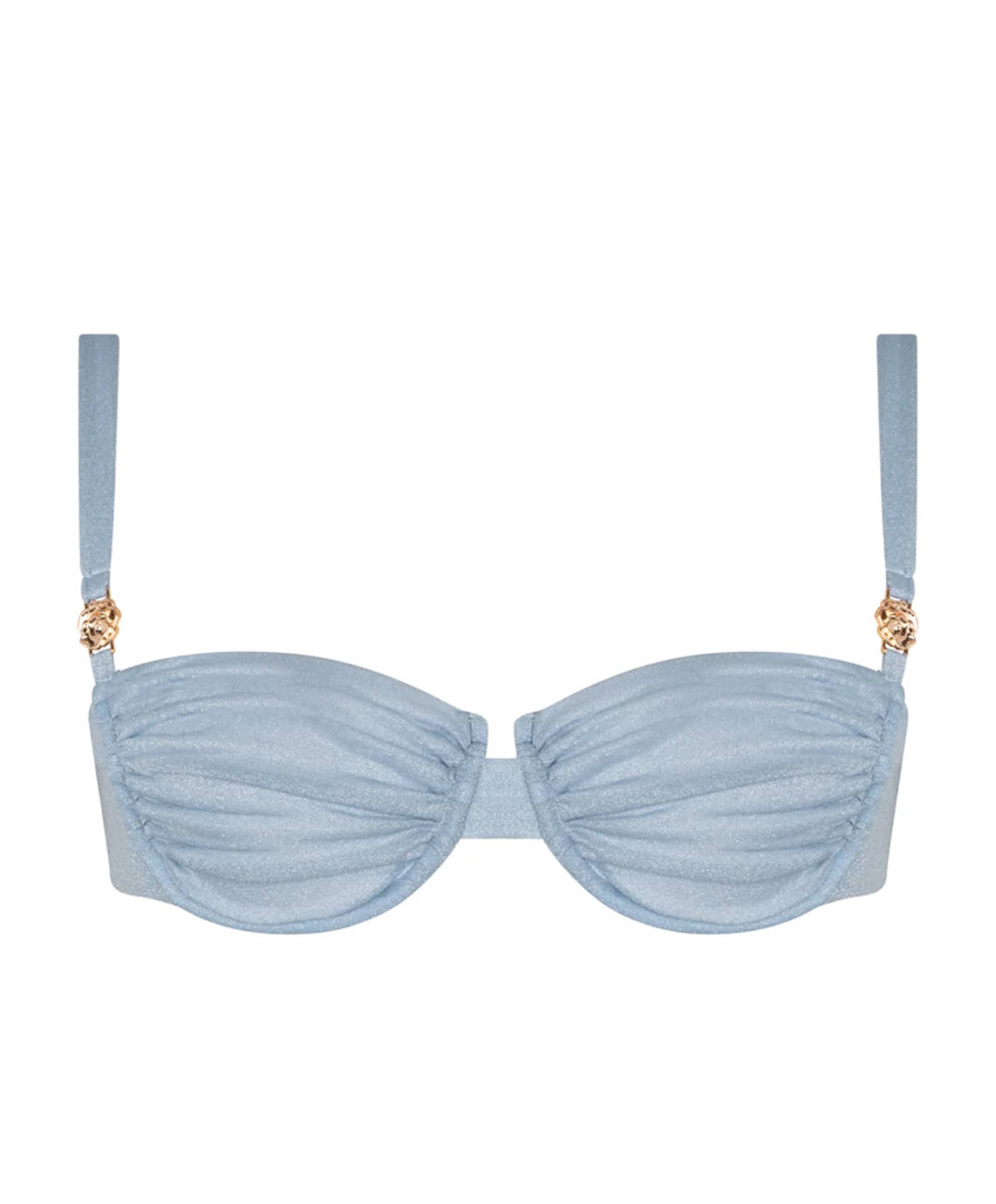 Dames bikinitop blauw