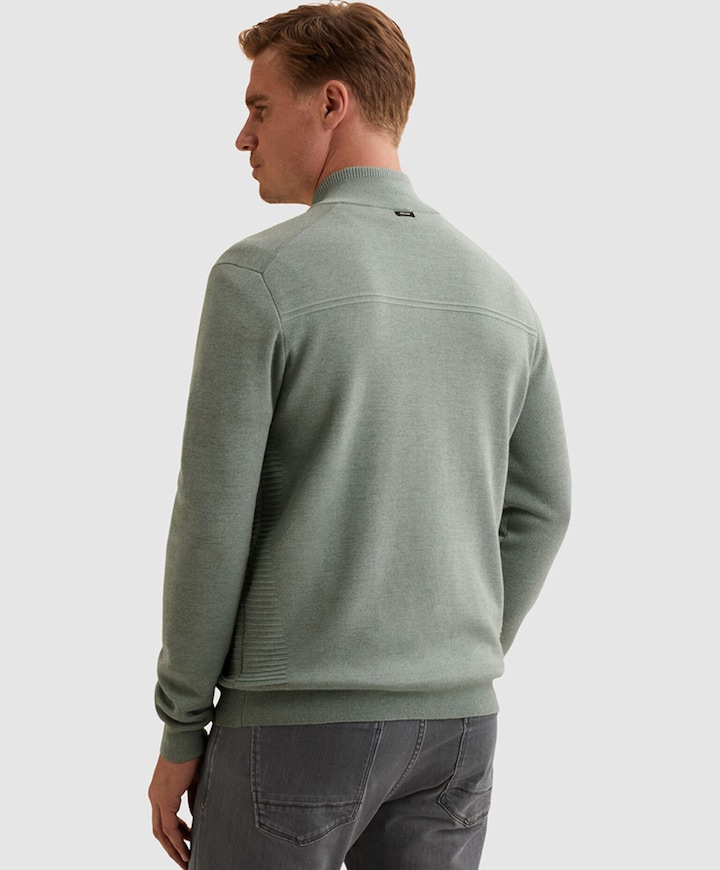 Heren vest groen