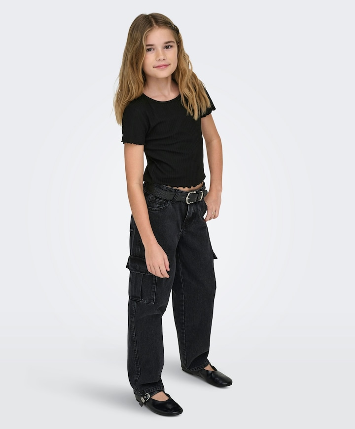 Meisjes T-shirt zwart