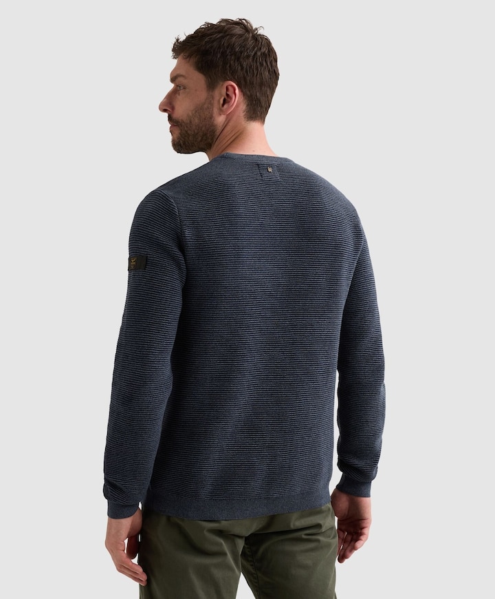 Heren trui blauw