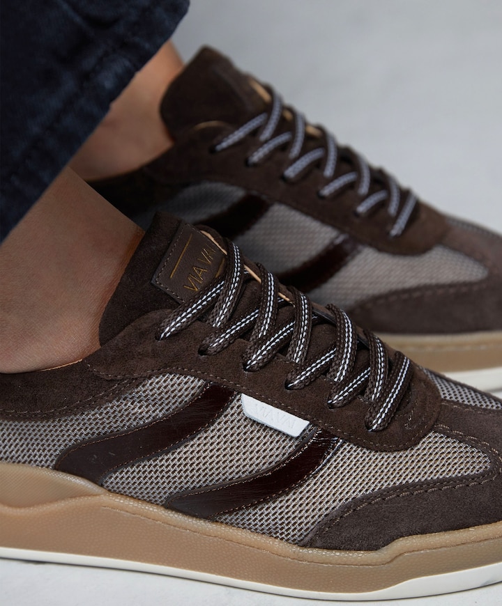 Sam Naomi dames sneakers bruin