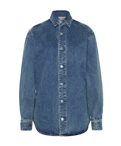 Dames blouse blauw