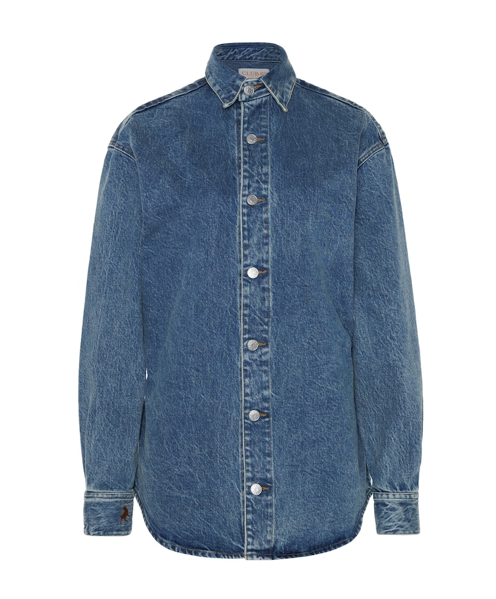 Dames blouse blauw