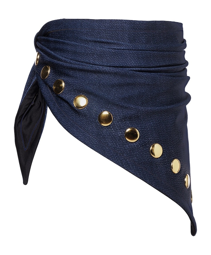 Sjaal blauw