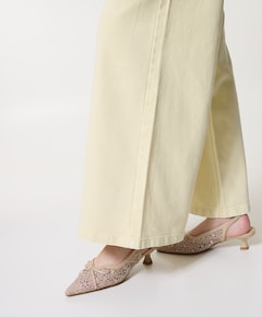 Dana dames slingbacks beige