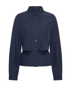 Dames blouse blauw