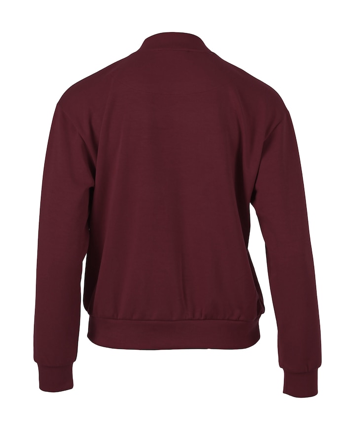 Dames jas bordeaux