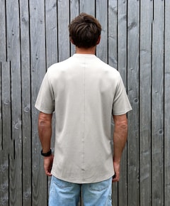 Heren T-shirt beige