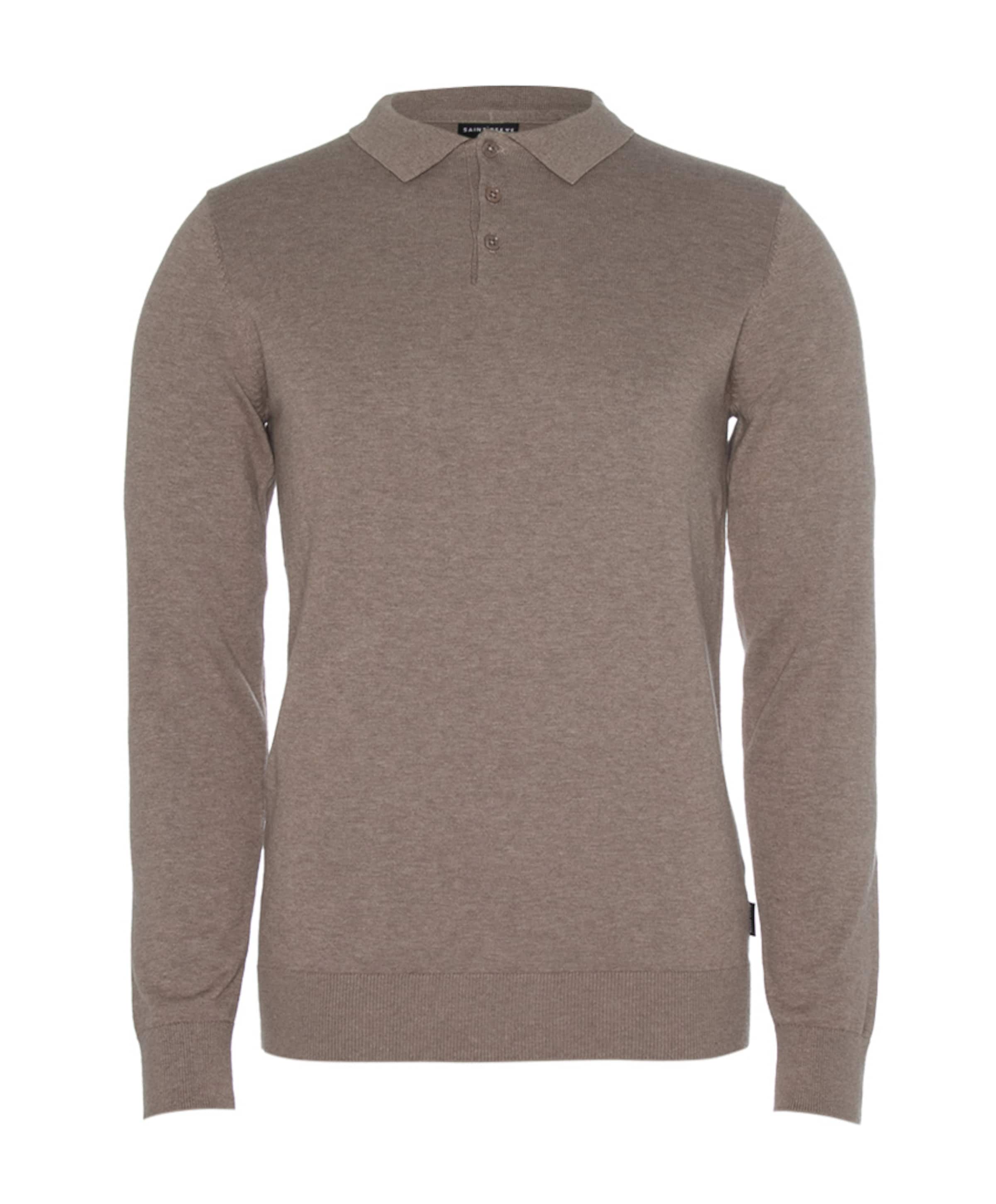 Heren polo beige