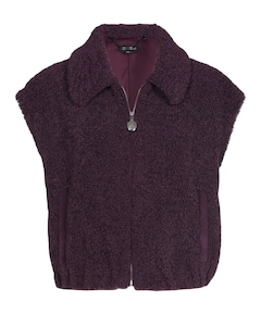 Dames gilet paars