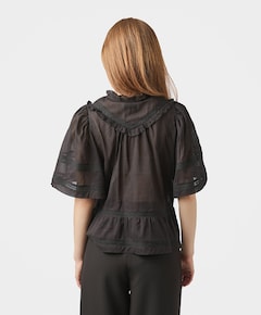 Dames blouse zwart