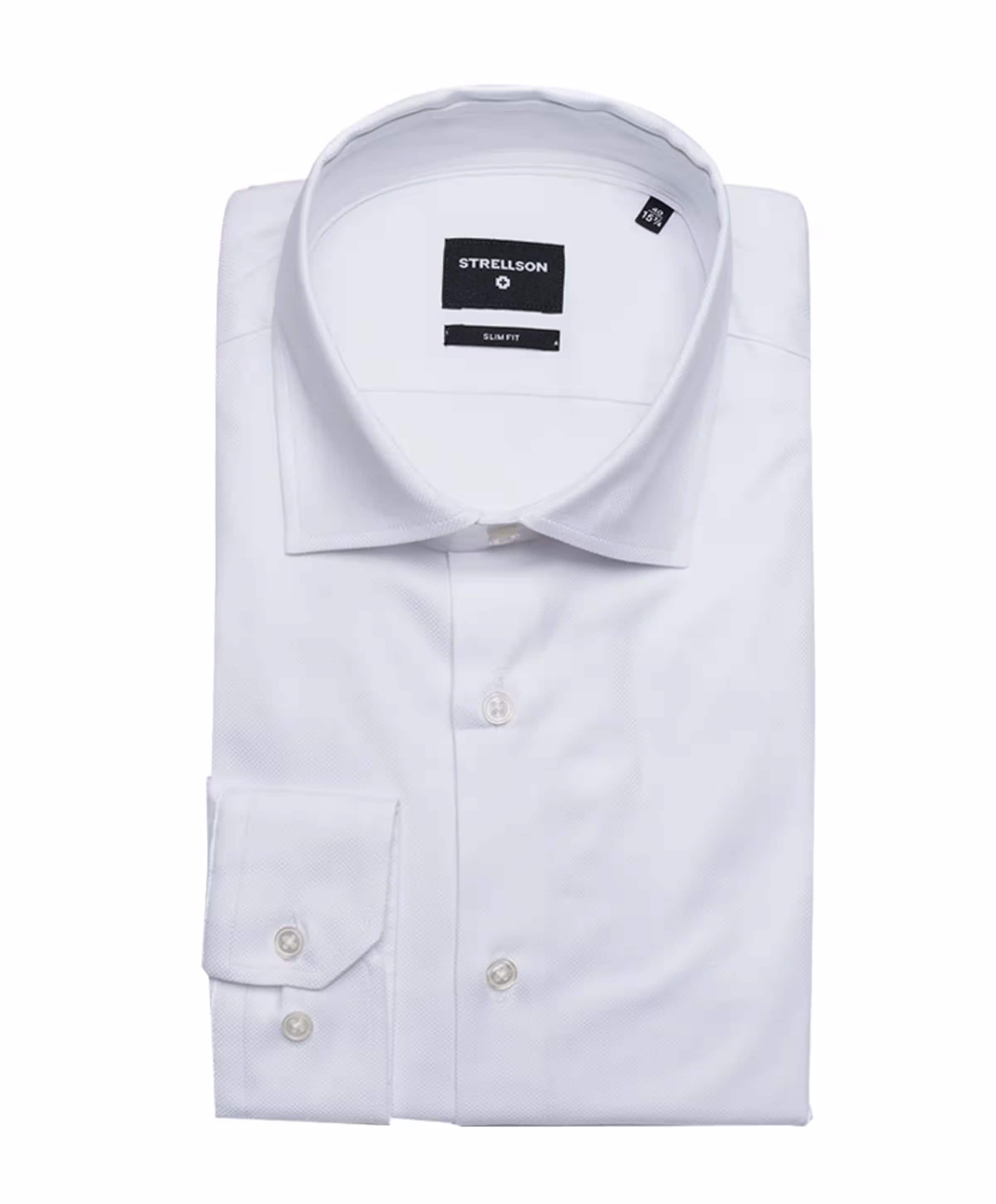 Overhemd lange mouw wit