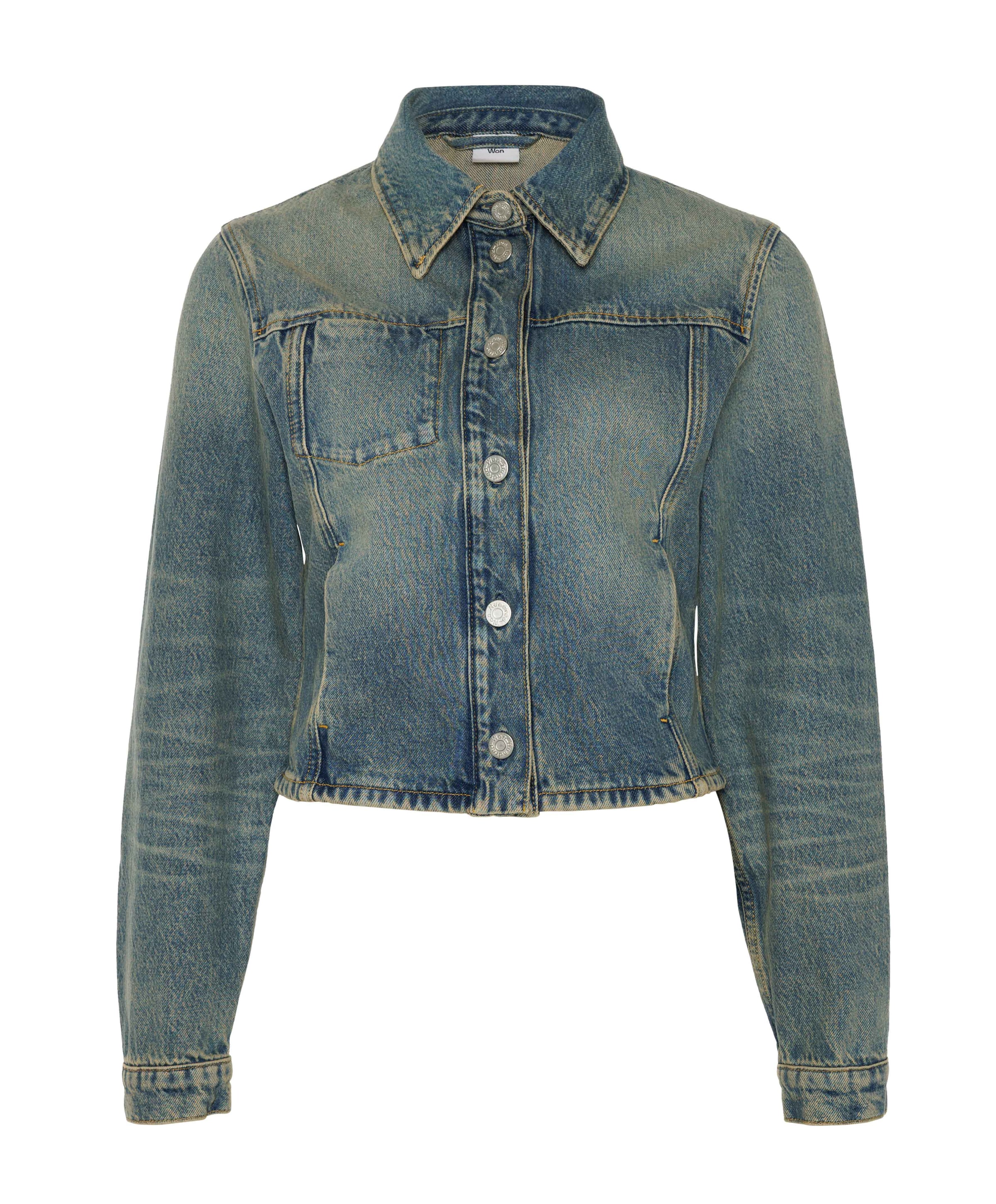 Dames spijkerjas  blauw