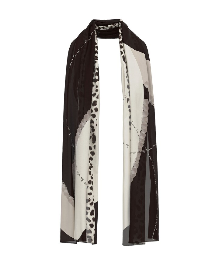 Dames sjaal beige