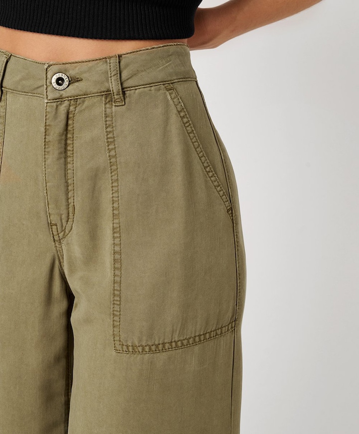 Mara Worker dames broek groen