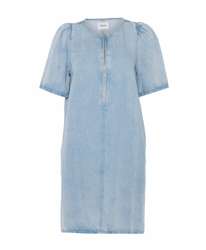 Dames jurk blauw