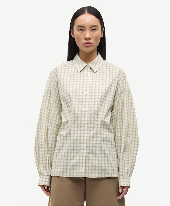 Dames blouse groen