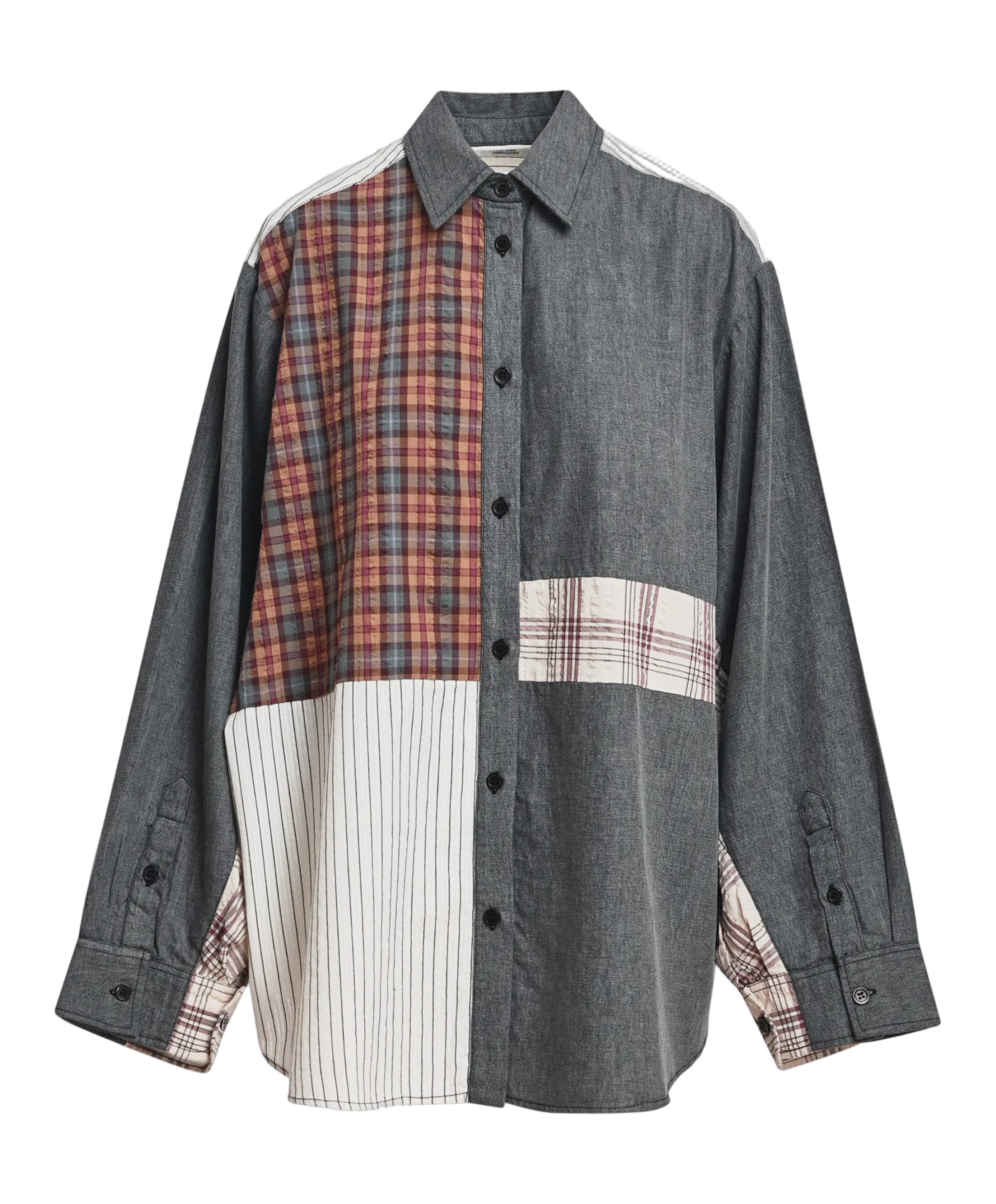 Dames blouse grijs