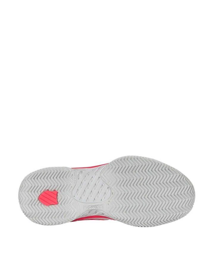 KS TFW HYPERCOURT EXPRESS 2-WHITE/ORCHDPTL/NBLAZE tennisschoenen wit