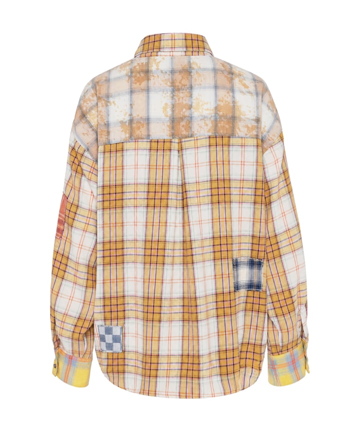 Dames blouse geel