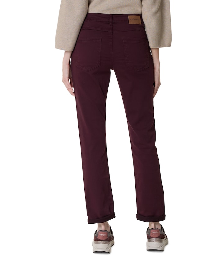 Relax jog colour dames broek bordeaux