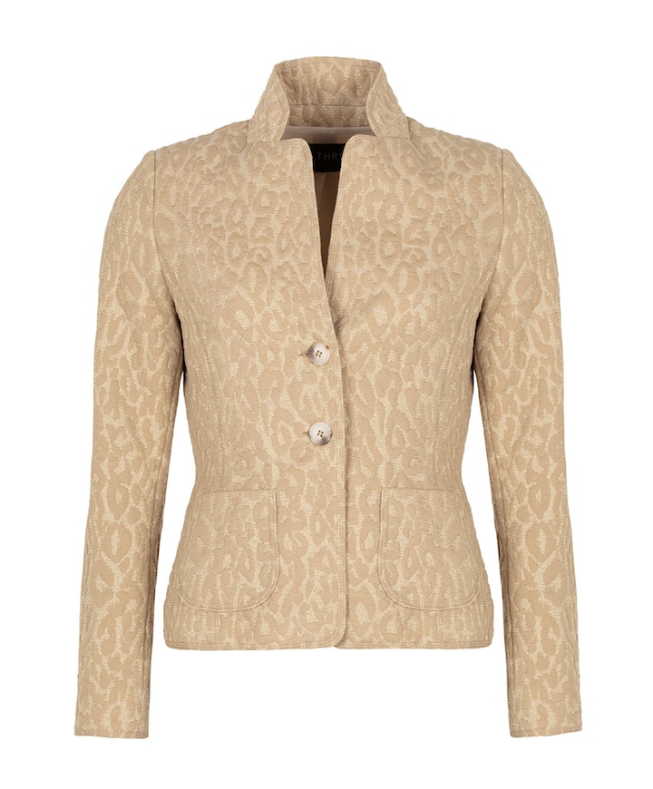 Dames jas beige