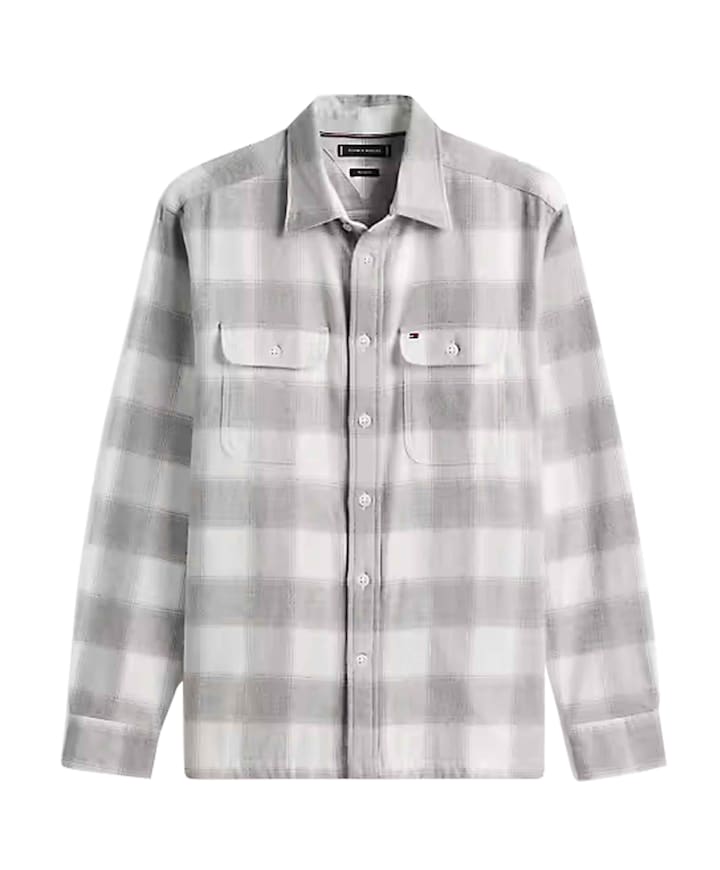 Heren overshirt ecru