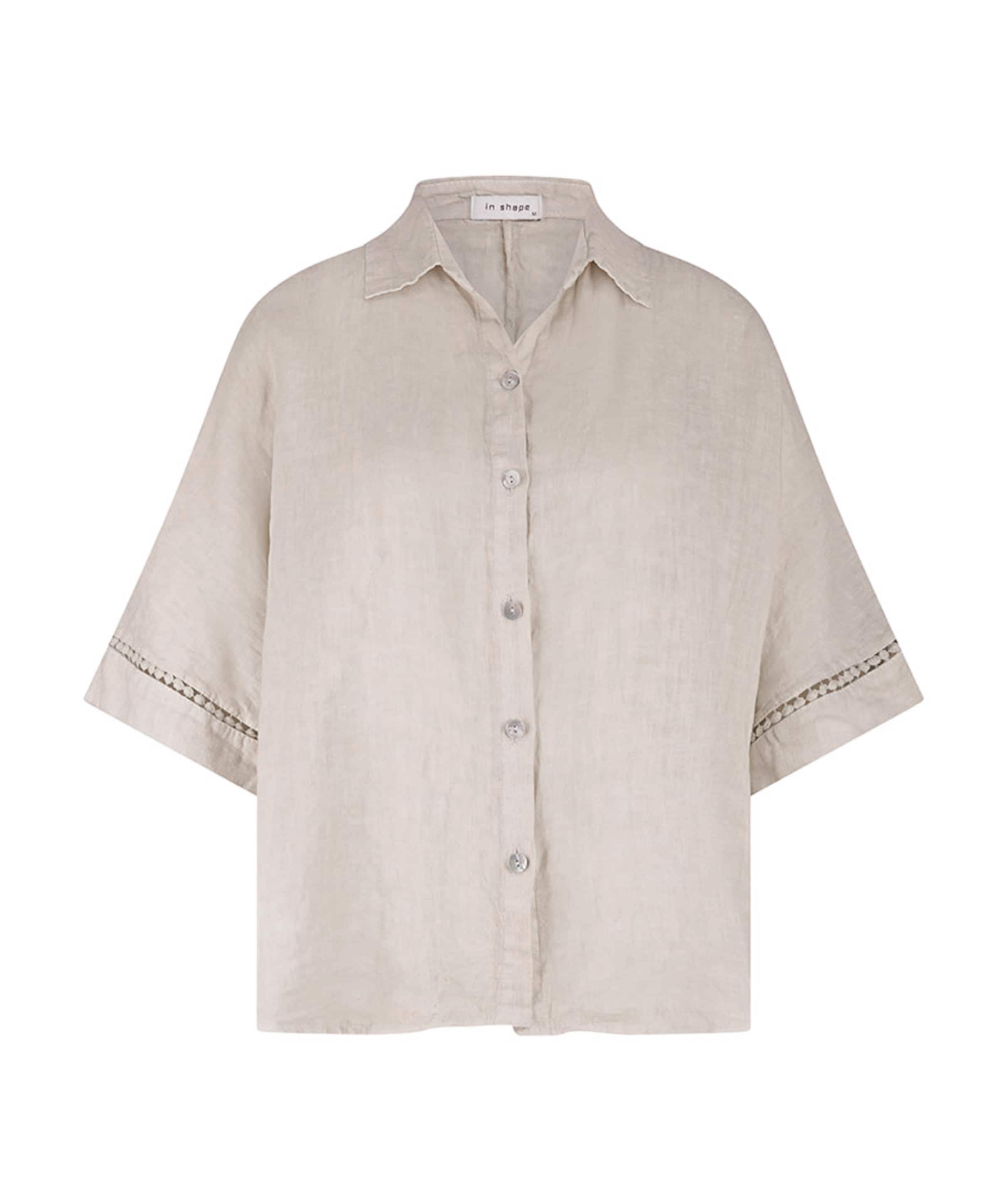 Dames blouse beige