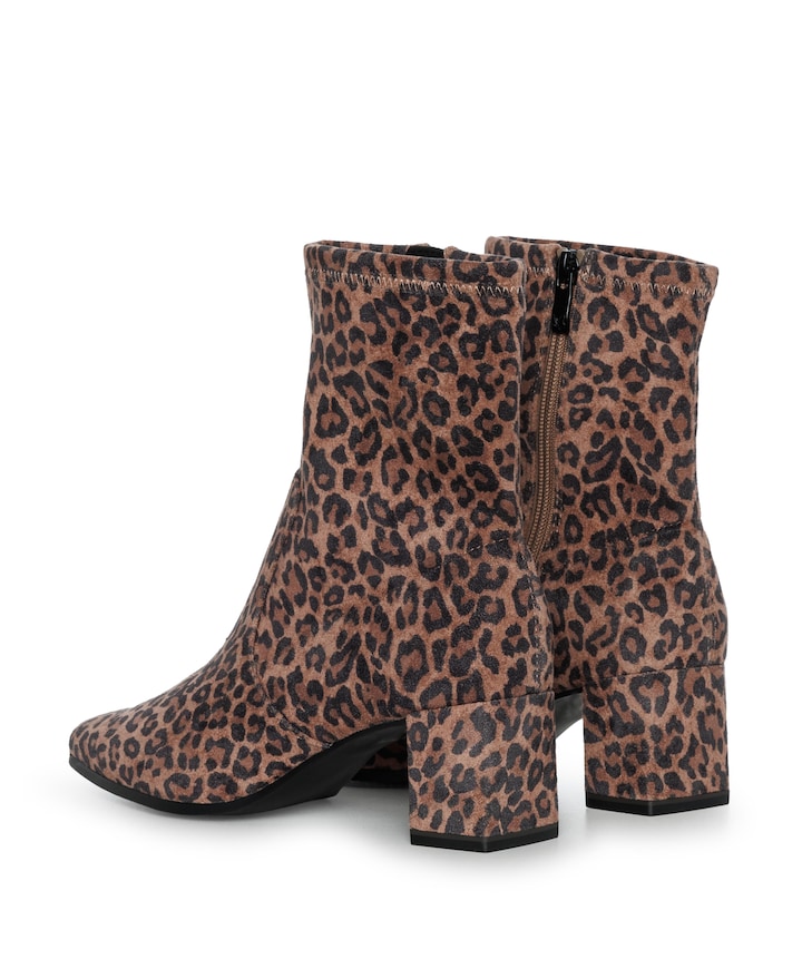 Women enkellaarzen bruin