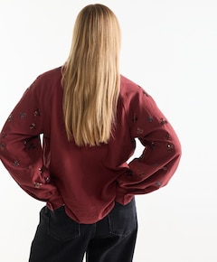 Dames blouse rood