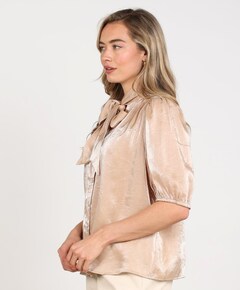 Dames blouse beige