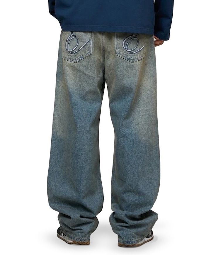 Julian baggy jeans uniseks jeans blauw