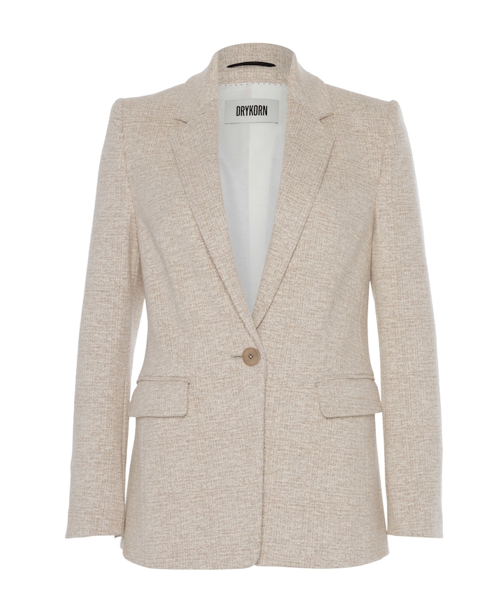 Dames blazer beige