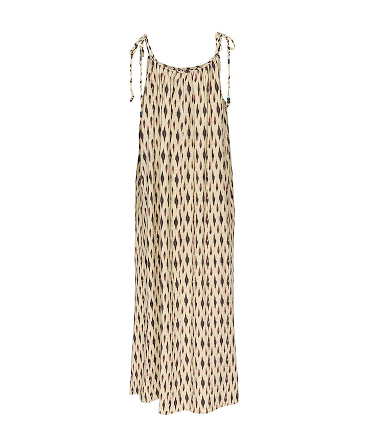 Dames jurk beige