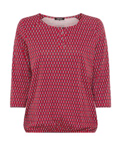 Dames longsleeve rood