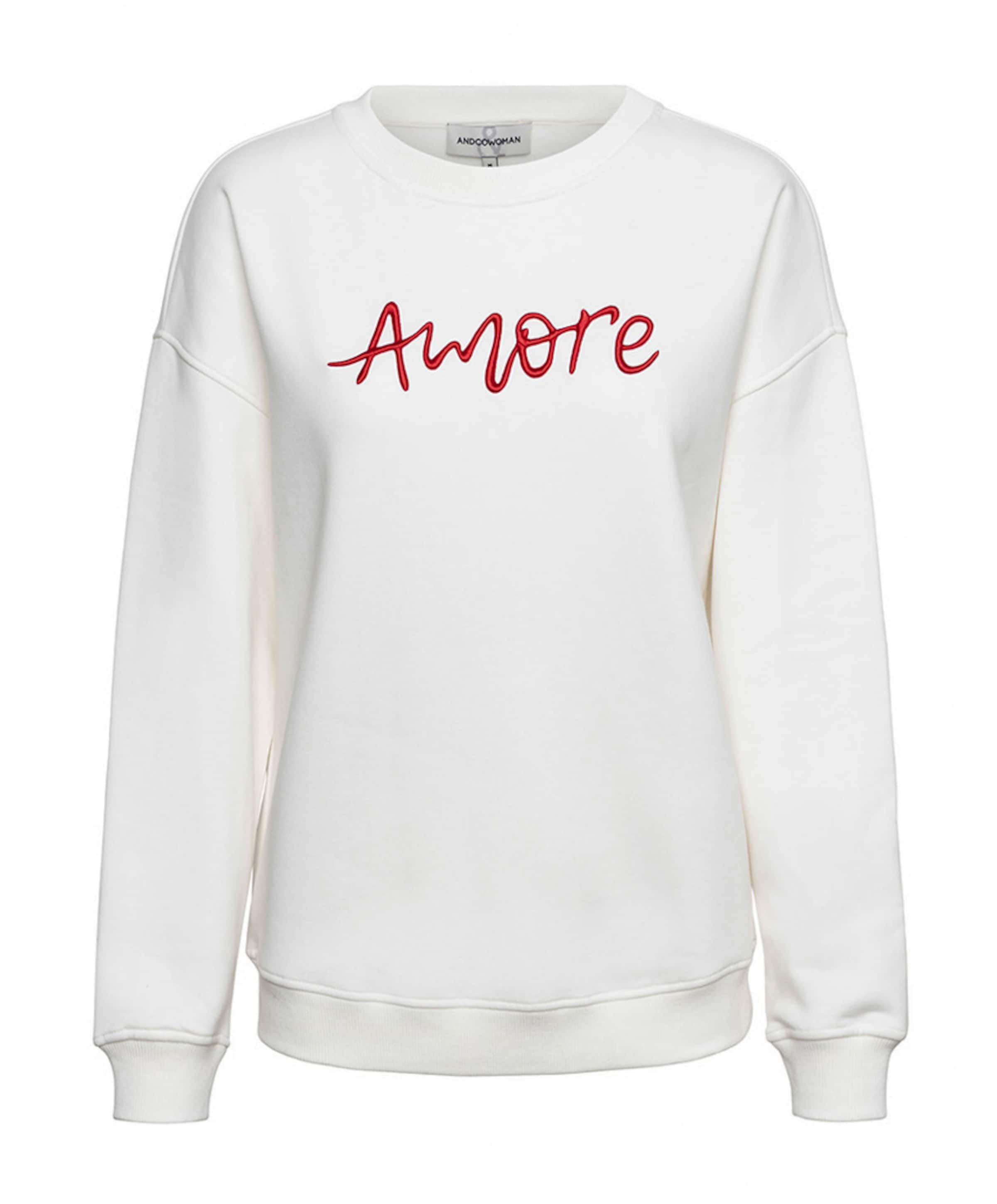 Dames sweater ecru