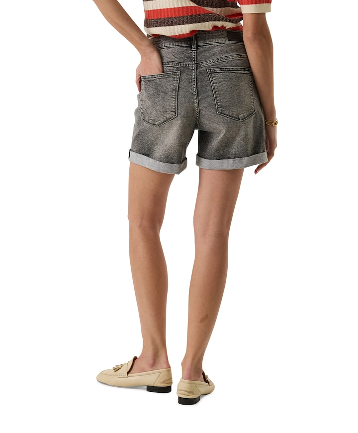 288 col.5556_Isabella short dames korte broek grijs