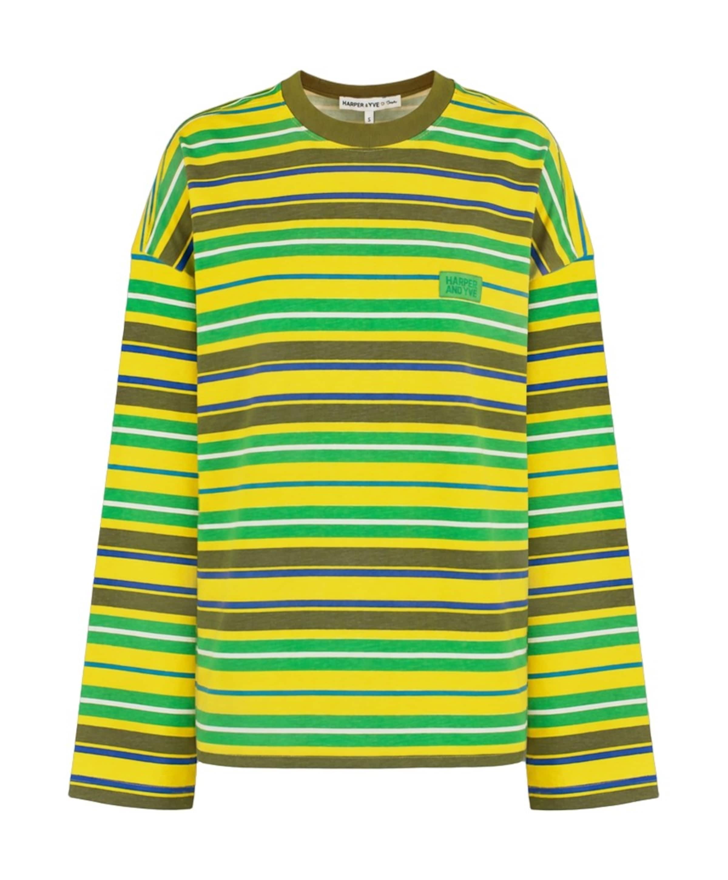 Dames longsleeve geel