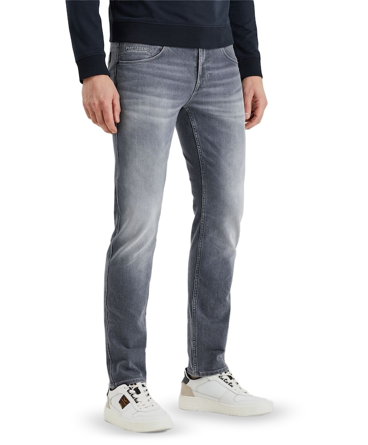 PME LEGEND NIGHTFLIGHT JEANS ELEME heren jeans grijs