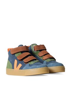 KID/JUNIOR SMALL V-10 MID jongens sneakers blauw