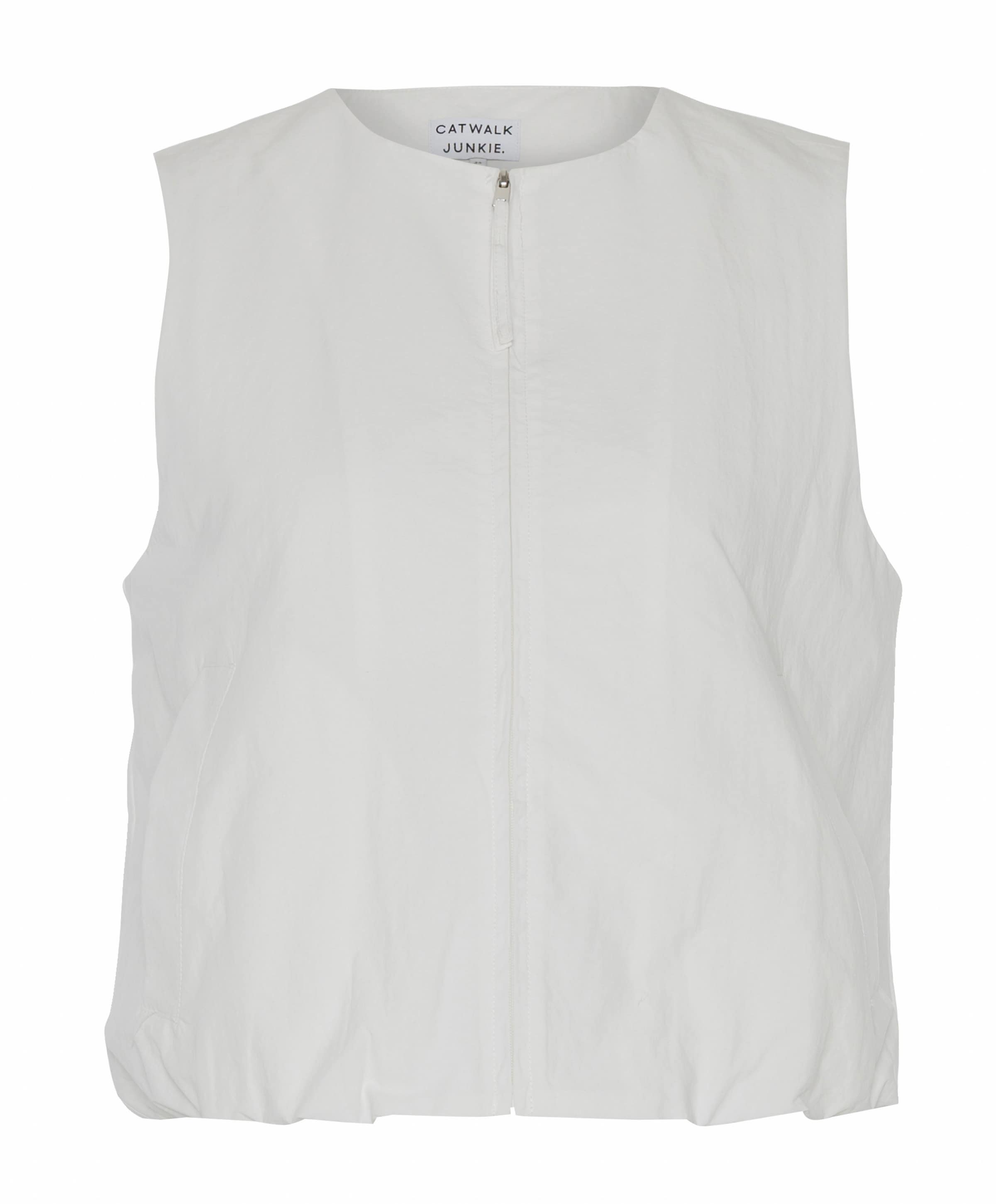 Dames gilet ecru