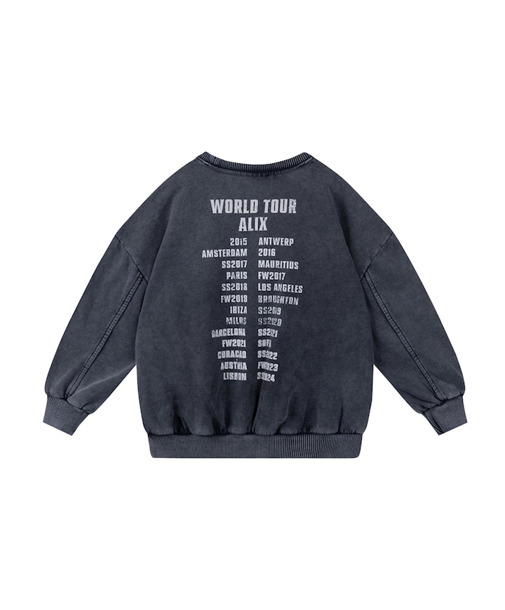 Uniseks sweater  grijs